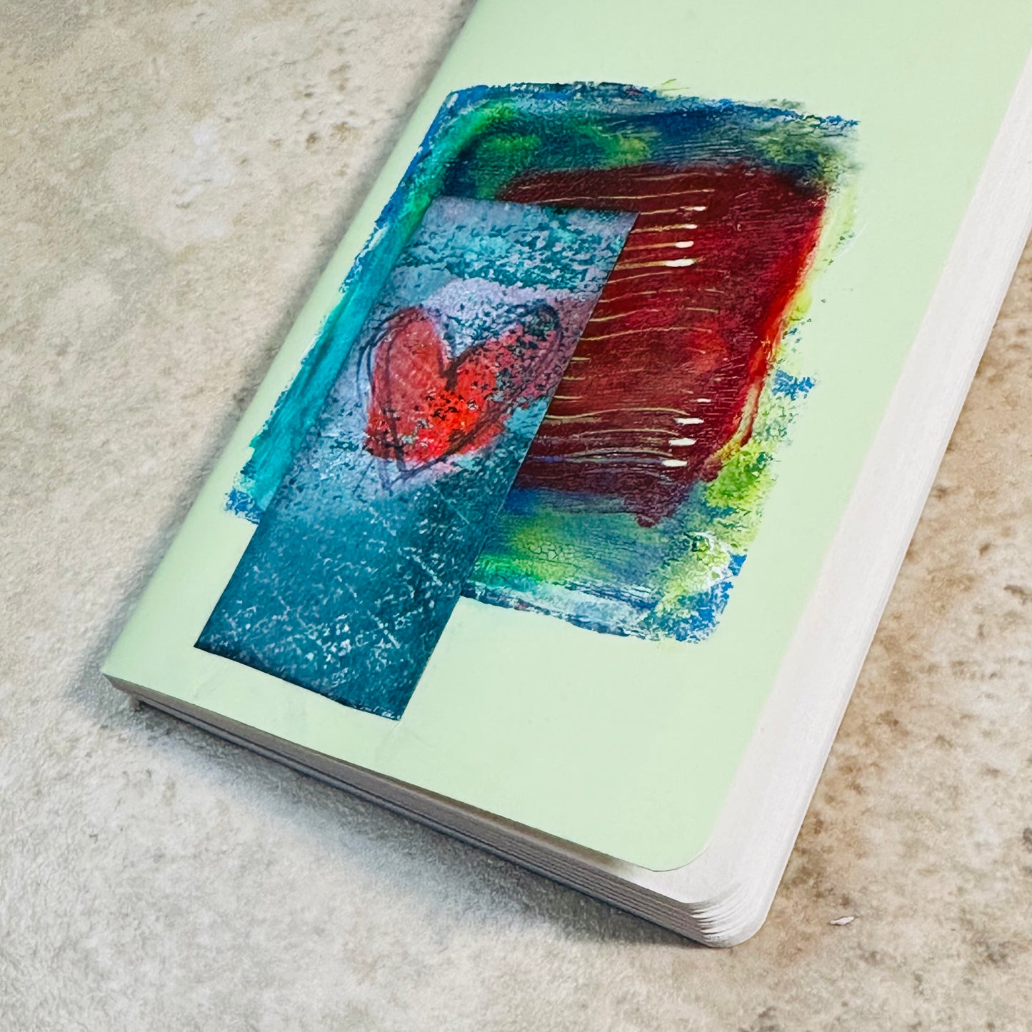 Pocket notebook: Square Heart