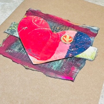 Lined Softcover Notebook: Arrow