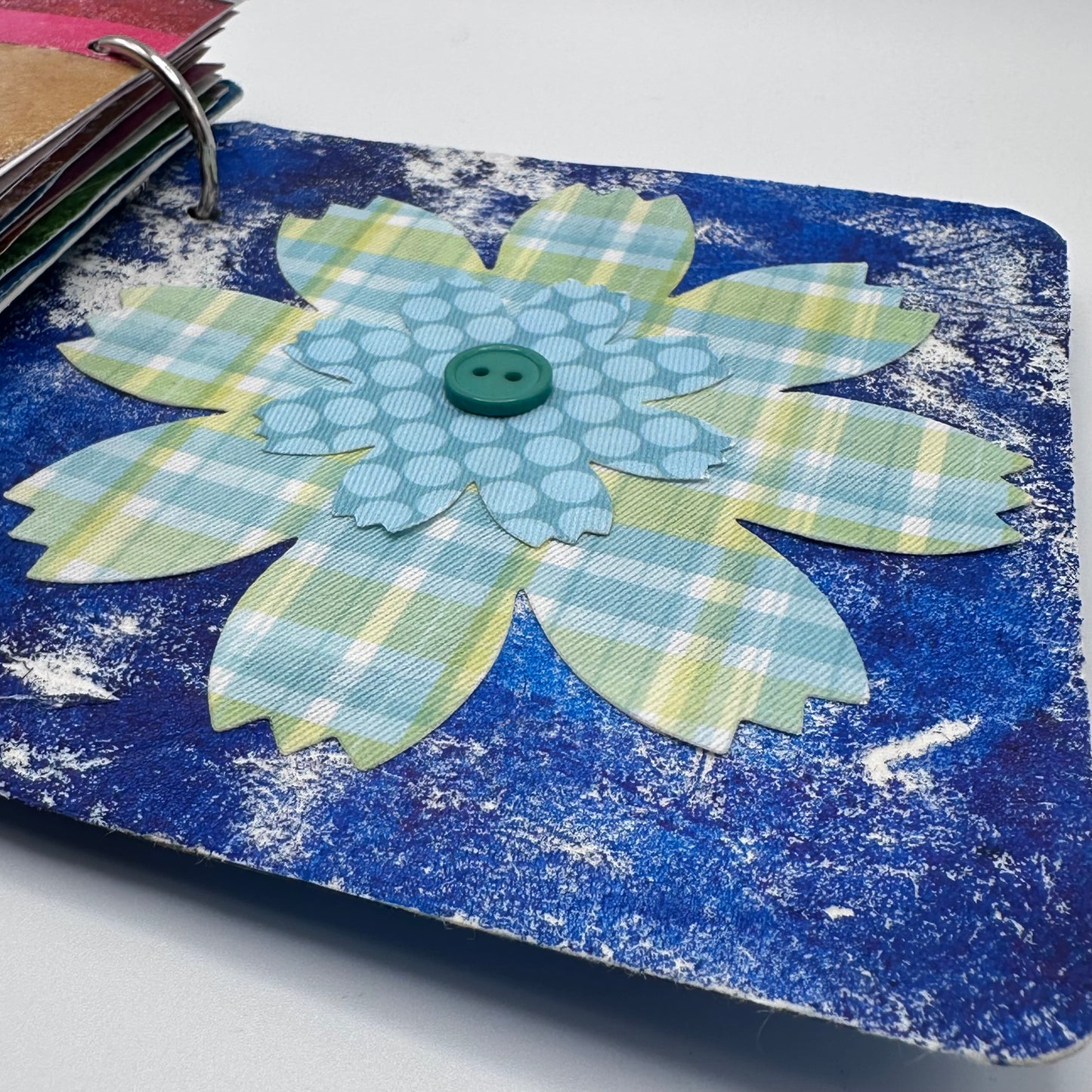 Handmade Smashbook Journal (22 Pages) | OOAK Mixed Media Junk Journal