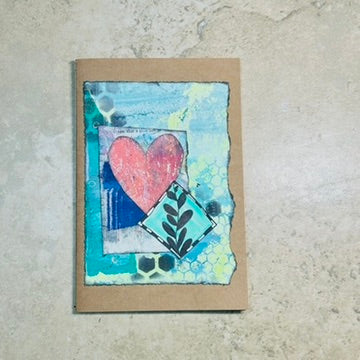 Lined Softcover Notebook: Heart Attack
