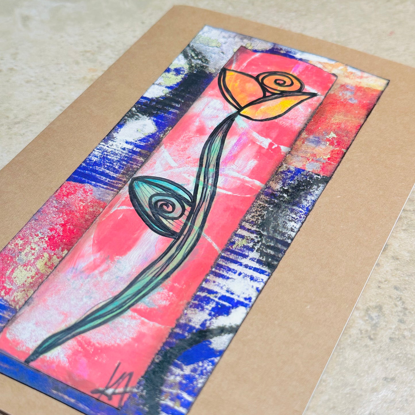 Lined Softcover Notebook: Single