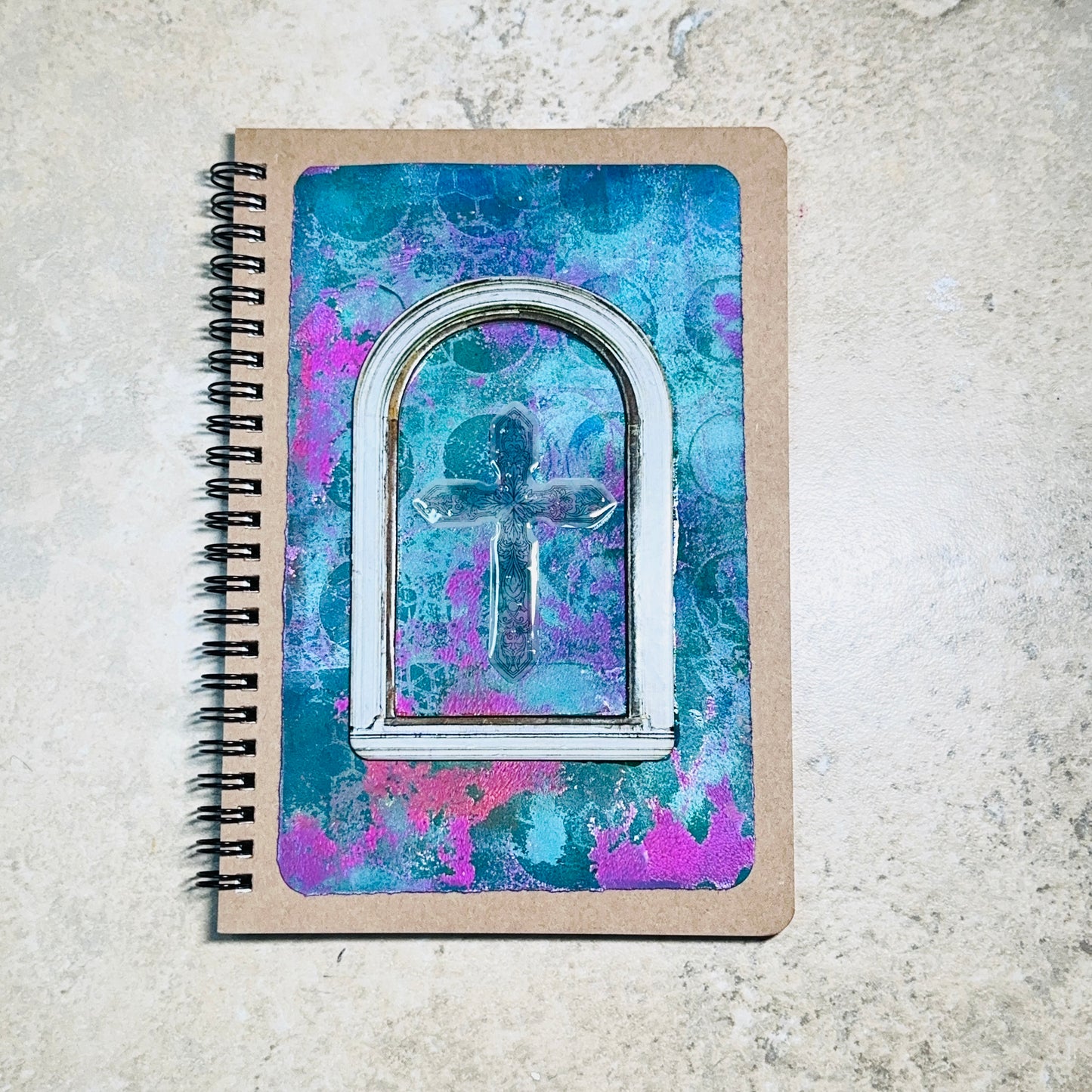 Lined Spiral Bound Notebook: Faith