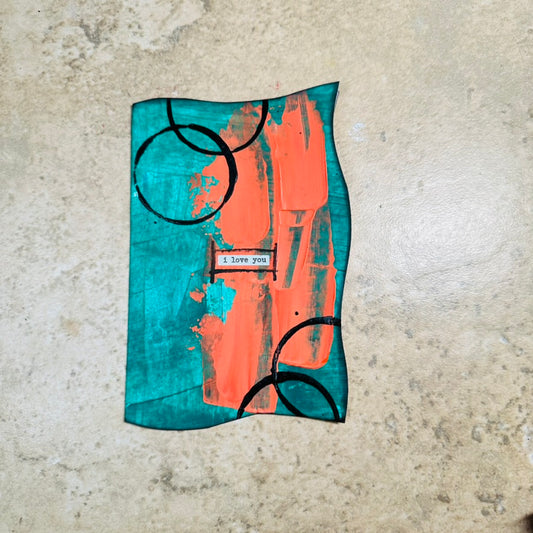 Greeting Card:  I Love You