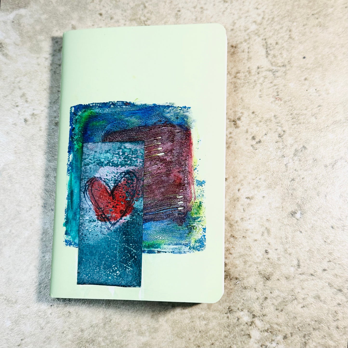 Pocket notebook: Square Heart