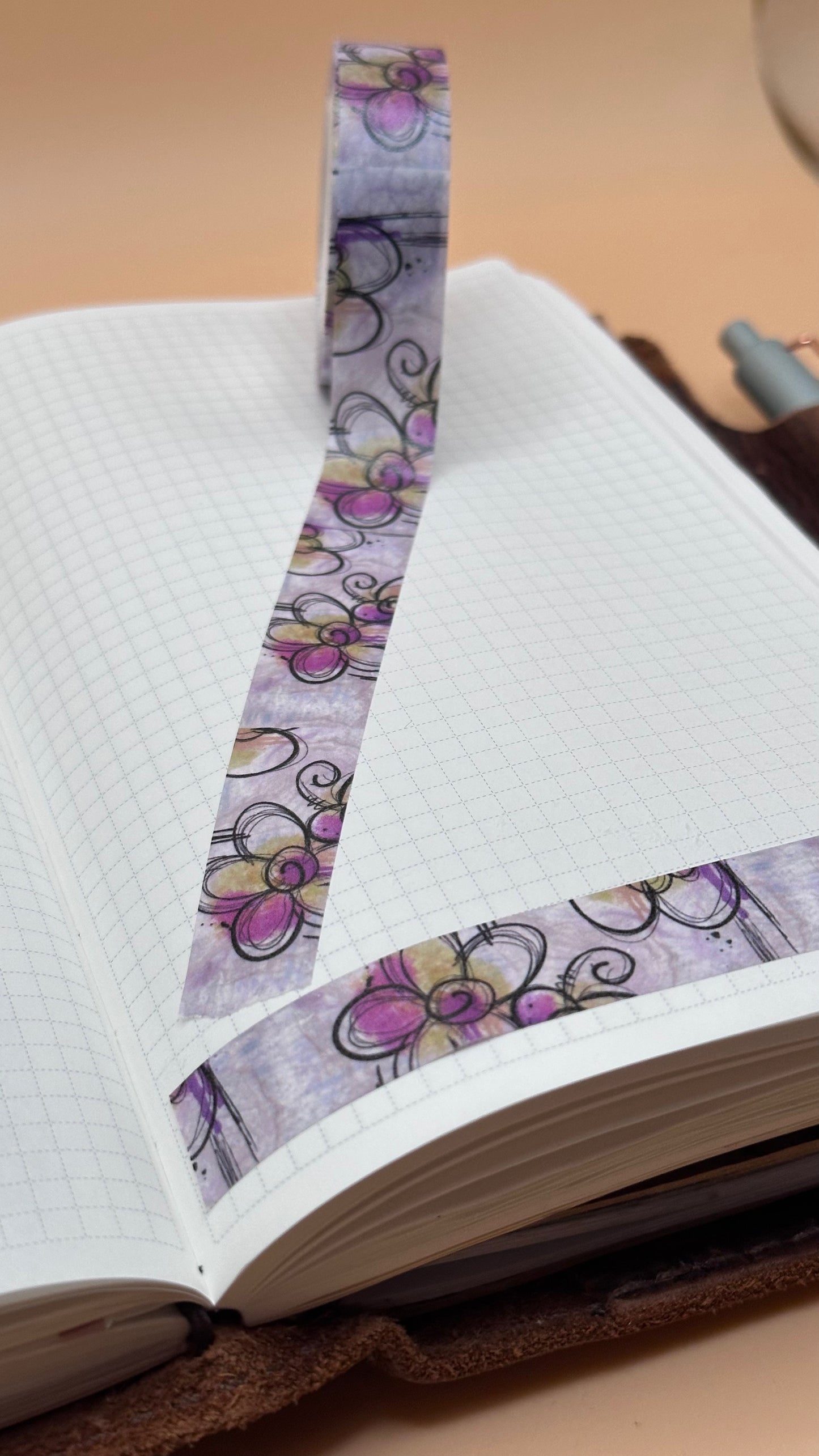 Purple Rain Washi Tape - Oops Batch (Small Print Flaw)