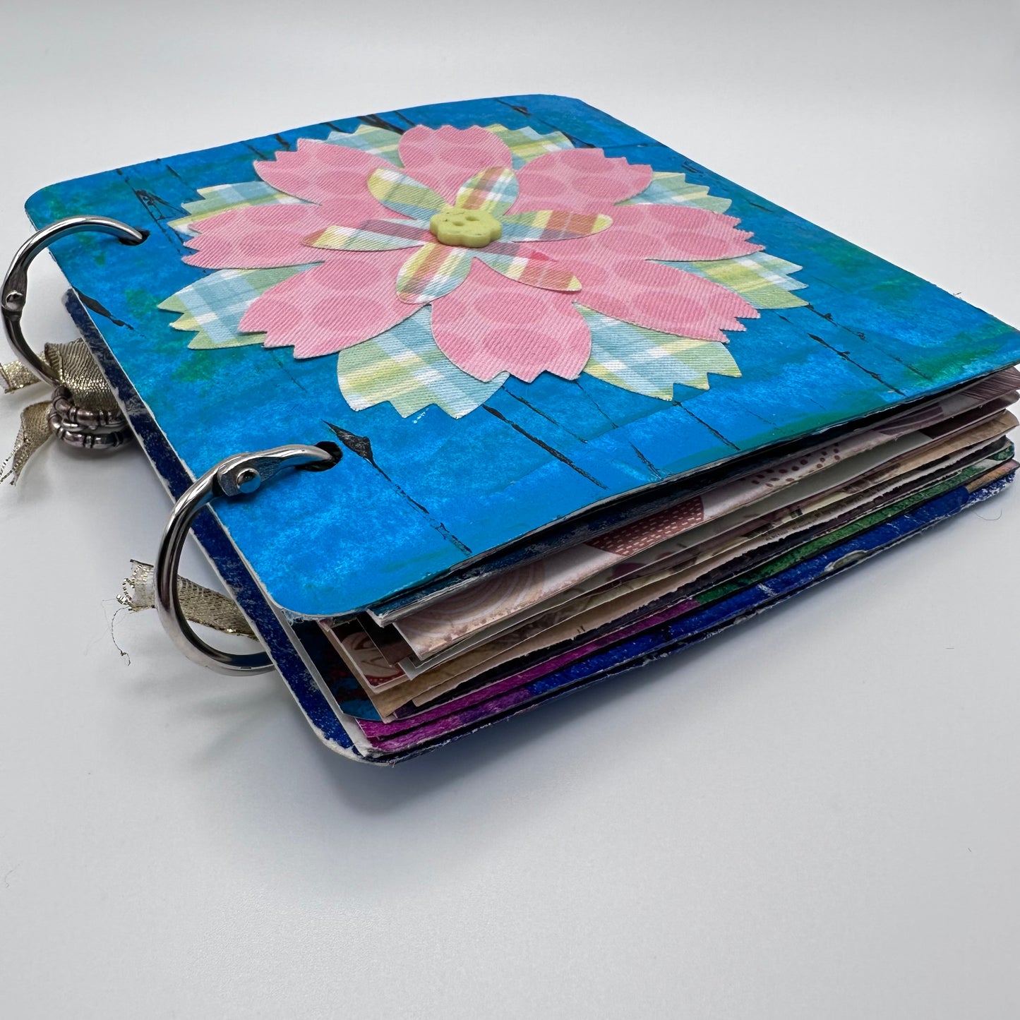 Handmade Smashbook Journal (22 Pages) | OOAK Mixed Media Junk Journal