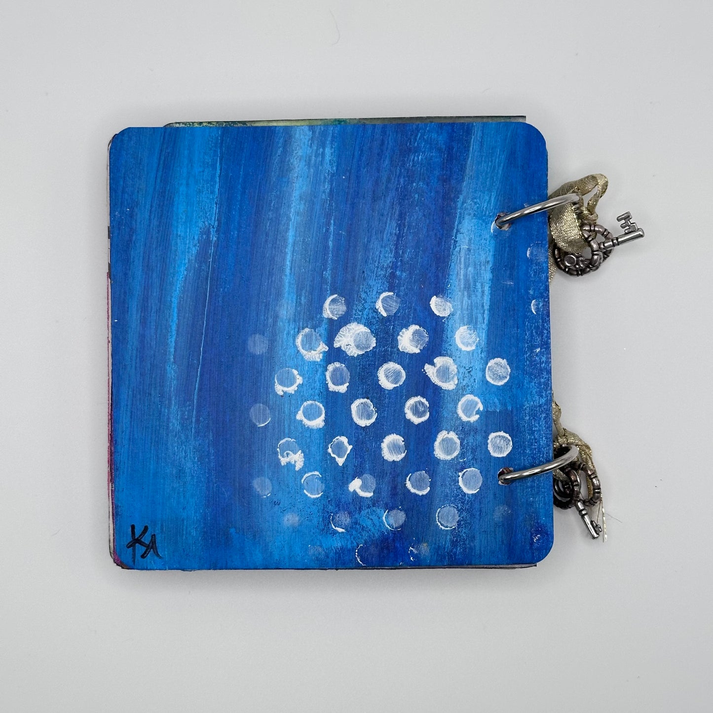 Handmade Smashbook Journal (22 Pages) | OOAK Mixed Media Junk Journal