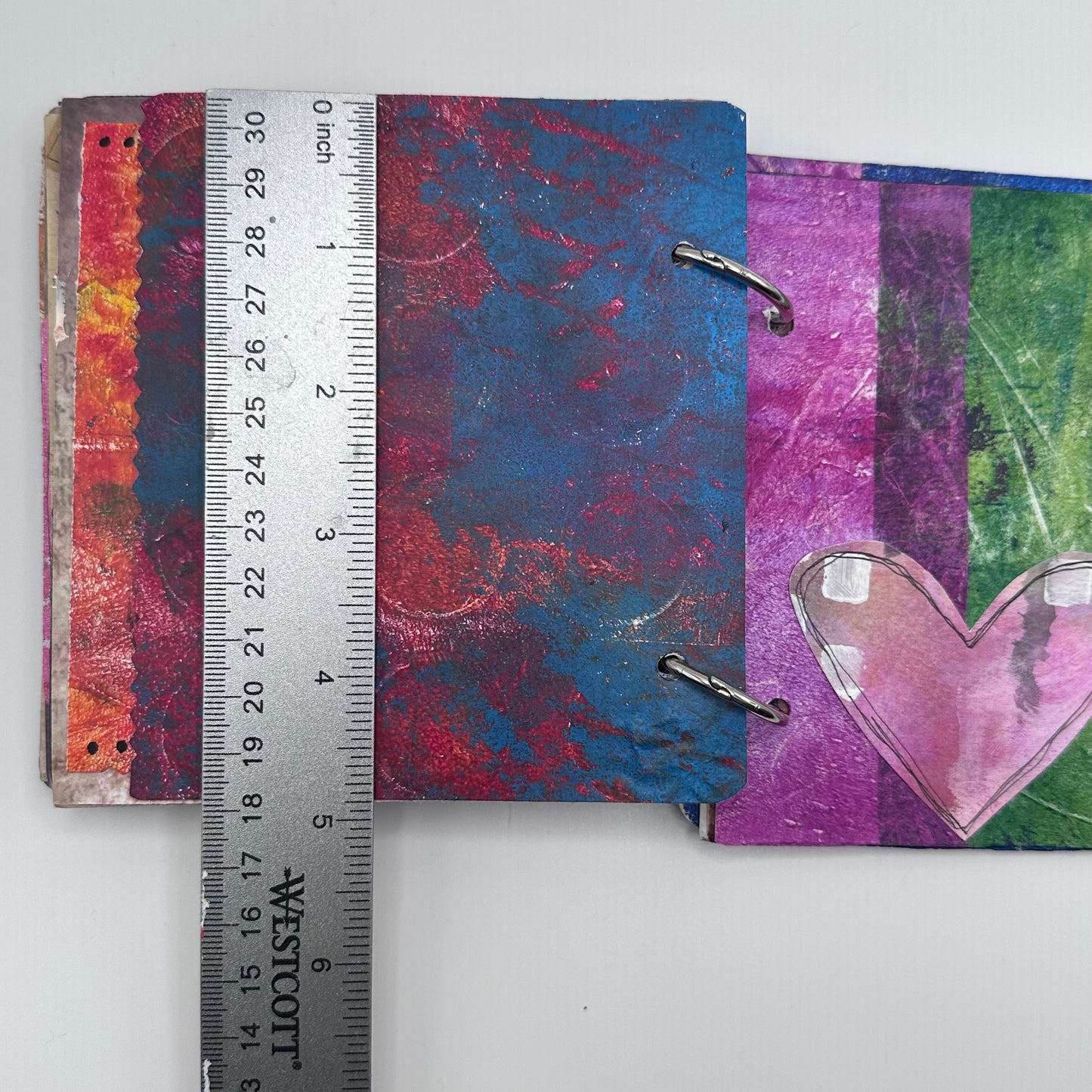 Handmade Smashbook Journal (22 Pages) | OOAK Mixed Media Junk Journal