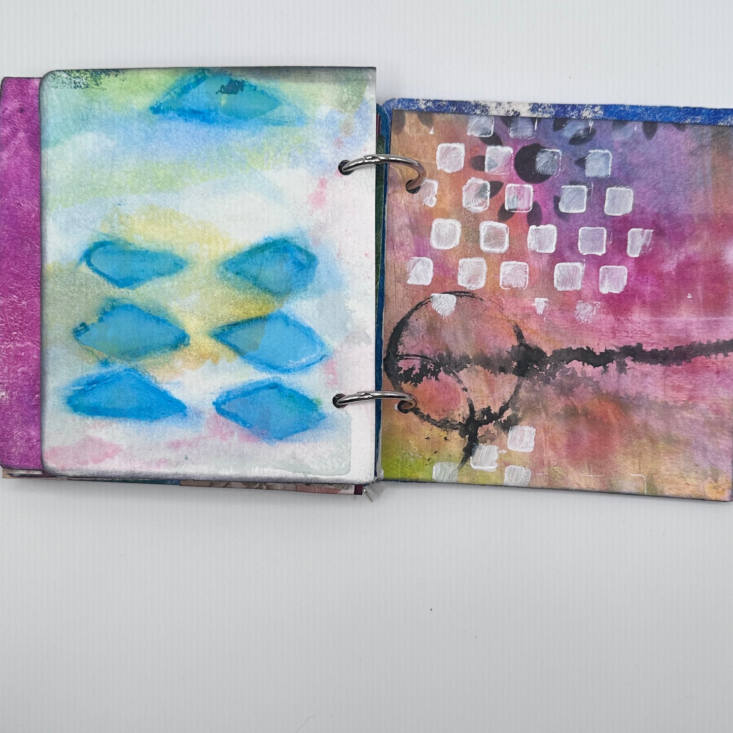 Handmade Smashbook Journal (22 Pages) | OOAK Mixed Media Junk Journal